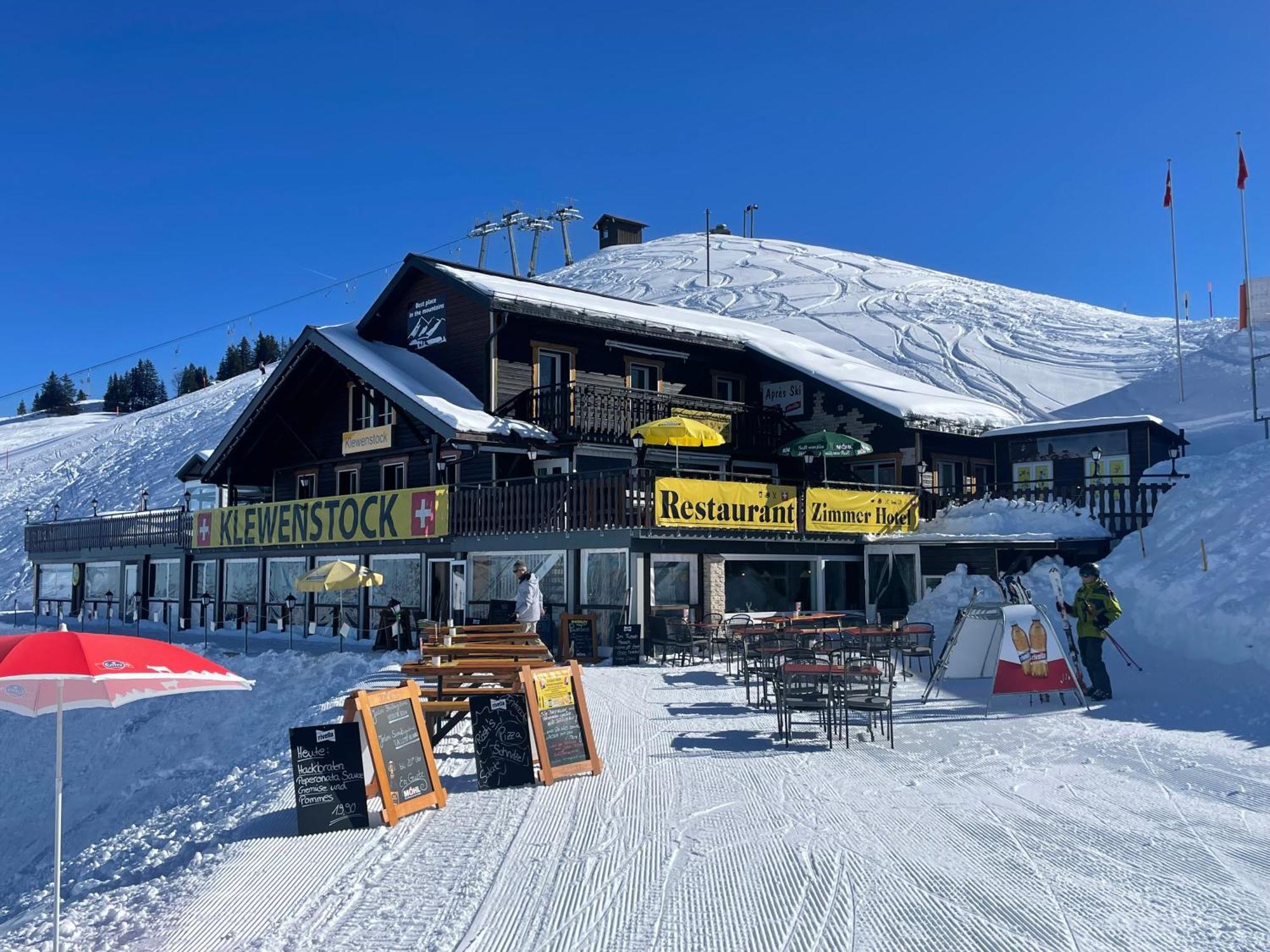 Klewenalp Ausflugs-Ski-Pistenhotel Klewenstock 베켄리트 외부 사진